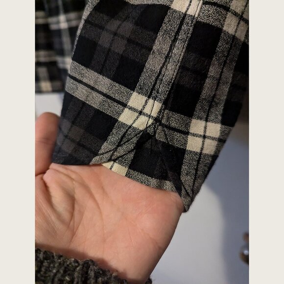 VINCE - Casual check shirt - Sz M - Picture 4 of 6